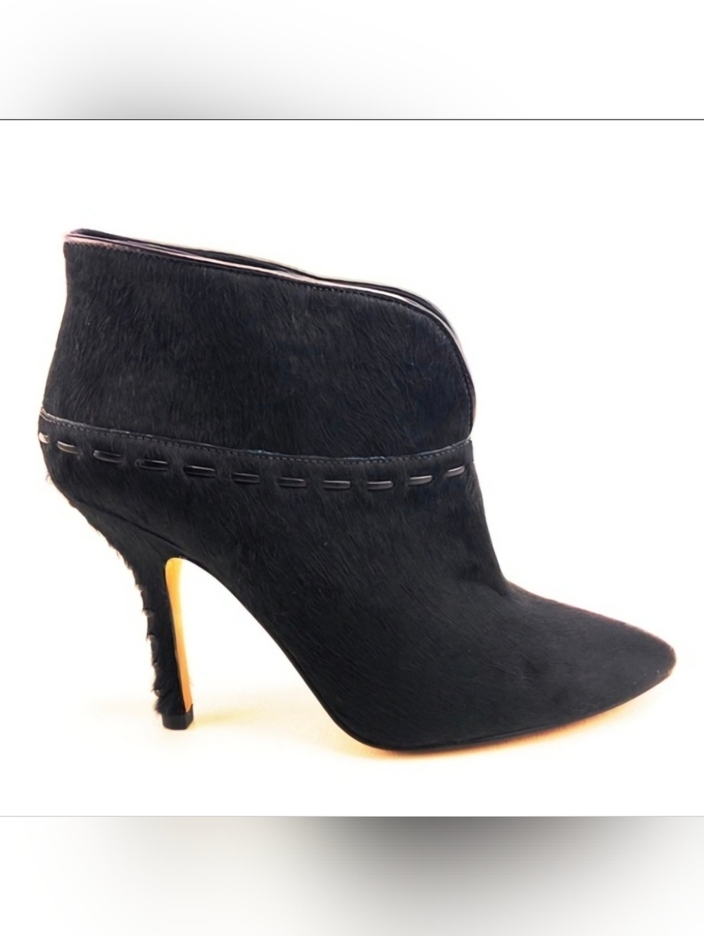 Elegant Genuine Suede and Leathet Stitching Boities by Nine West sz 7.5